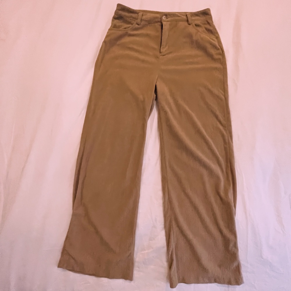 2 SIZES CORDUROY RELAXED FIT PANTS